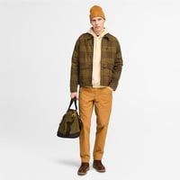 Timberland Strafford Printed Erkek Mont Plaid