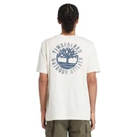 Timberland Back Graphic Erkek Tişört Undyed