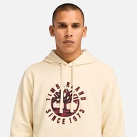 Timberland Holiday Graphic Hood Erkek Sweatshirt Angora
