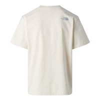 The North Face Logo Twist Relaxed Erkek Tişört Beyaz