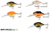 Savage gear 3D Crucian Crank 3,4 cm 3,4 gr SR DR Maket Balık
