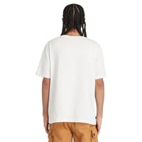 Timberland Graphic Slub Erkek Tişört Beyaz