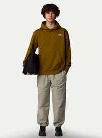 The North Face Essential Relaxed Hood Erkek Sweatshirt Moss Green
