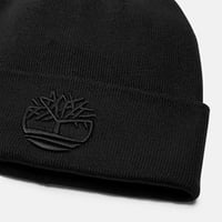 Timberland Logo İşlemeli Siyah Bere