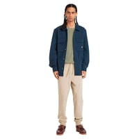 Timberland Heavy Twill Overshirt Erkek Gömlek Lacivert