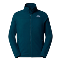 The North Face 100 Glacier Tam Boy Fermuar Erkek Polar Midnight Petrol