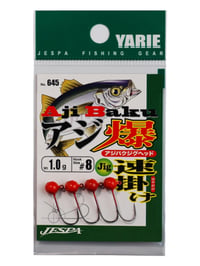 Yarie Ajibaku Red-Paint Jig Head