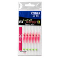 Alesta Lagoon Shrimp Rig X0288 No:6 Pink Çapari
