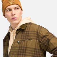 Timberland Strafford Printed Erkek Mont Plaid
