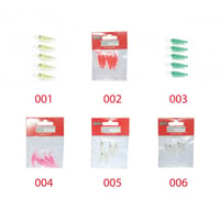 Captain 3051 Silikon Karides 3.5cm Suni Yem 5'li Paket