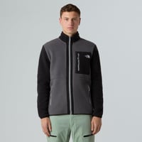 The North Face Yumiori Erkek Tam Boy Fermuarlı Polar ANTHRACITE GREY 