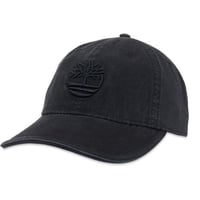 Timberland Cotton Canvas Baseball Cap Şapka Siyah