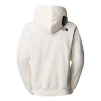 The North Face Hood Logo Erkek Sweatshirt White Dune