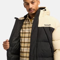 Timberland Durable Suya Dayanıklı Erkek Şişme Mont Angora Siyah