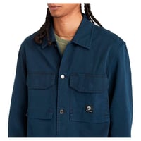 Timberland Heavy Twill Overshirt Erkek Gömlek Lacivert