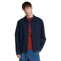 Timberland Kempshire Washed Canvas Chore Erkek Ceket Lacivert