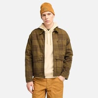 Timberland Strafford Printed Erkek Mont Plaid