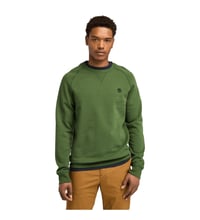 Timberland Exeter River Brushed Back Crew Erkek Sweatshirt Green