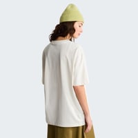 The North Face Essential Simple Dome Oversize Kadın Tişört Beyaz