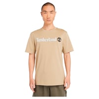 Timberland Kennebec River Linear Logo Erkek Tişört Lemon Pepper