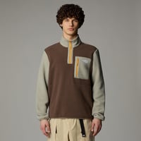 The North Face Yumiori 1/4 Erkek Polar Smokey Brown