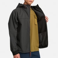 Timberland Jennes Sofsthell Hood Erkek Mont Siyah