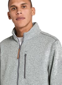 Timberland Melange Fleece Erkek Polar Gri