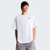 The North Face Essential Simple Dome Oversize Erkek Tişört Beyaz
