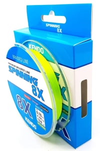 Kendo Spinning 8X Fighting 150 mt Örgü ip Apple Green