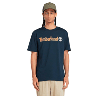 Timberland Kennebec River Linear Logo Erkek Tişört Lacivert