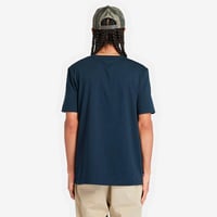 Timberland Kennebec River Linear Logo Erkek Tişört Lacivert