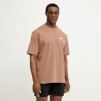 The North Face Essential Oversize Erkek Tişört Kahverengi