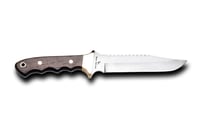 Bora M-302 W Tiger Testereli Wenge Saplı Bıçak