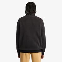 Timberland Linear Logo 1/4 Zip Polartec 200 Fleecez Erkek Polar Siyah
