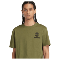Timberland Back Graphic Erkek Tişört Sphagnum
