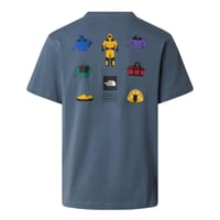 The North Face Icon Celebration Erkek Tişört Granite Grey