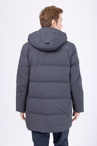 2AS Andome Erkek Down Parka Antrasit