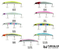 Cap Minnow 125F 21gr 12.5cm Maket Balık