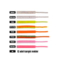 Effe Baby Worm 5.2cm LRF Silikon Yem