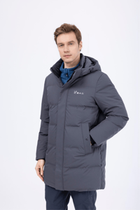 2AS Andome Erkek Down Parka Antrasit