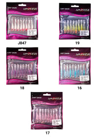 Japanese Sasi LRF Shad W212 Silikon Yem