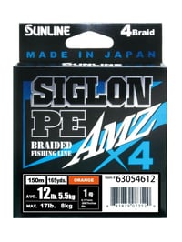 Sunline Siglon PE AMZ X4 LRF Örgü İp Misina 150mt Turuncu