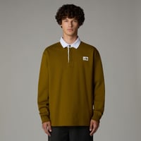 The North Face Heritage Rugby Erkek Sweatshirt Moss Green