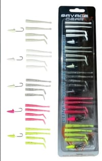 Savage gear LRF Mini Sandeel Kit 25 Adet Suni Yem