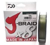 Daiwa JBraid 8B Koyu Yeşil 150m İp Misina