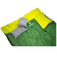 DFT Çift Kişilik(190+30)x145cm yeşil -5°Uyku Tulum