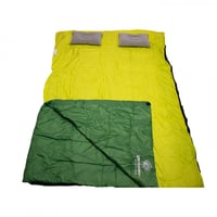 DFT Çift Kişilik(190+30)x145cm yeşil -5°Uyku Tulum