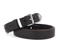 Doggie Yağlı Gerçek Deriden El Yapımı Köpek Boyun Tasması (3x42-50cm)