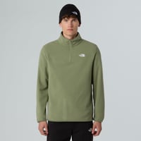 The North Face Glacier 1/4 ZIP Erkek Polar Bark Mist