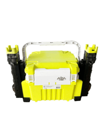 Albastar Elite Tackle Box 31,5x23x24 cm 2 Kamış Tutuculu Balıkçı Kutusu